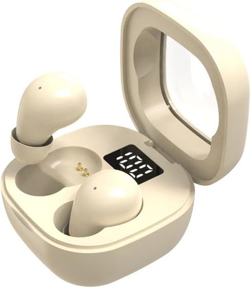 Mini Earbuds for Work and Sleep, Small Bluetooth 5.3 Headphones, 24 Hours