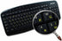 4Keyboard Ukrainian Russian Cyrillic Keyboard Labels Layout with Yellow Lettering ON Transparent Background