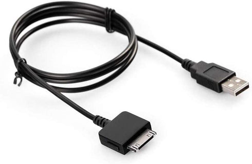 Adhiper Replacement USB Sync Data Transfer Zune Charging Cable for Microsoft Zune (3.3ft, Black)