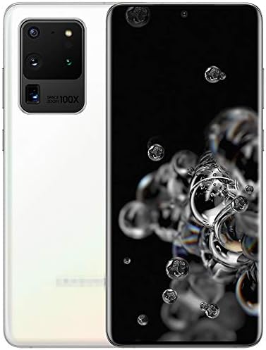 Demat Galaxy S20 Ultra Back Cover Glass Housing Door Replacement for Galaxy S20 Ultra 5G with Tools (White)
