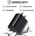 18W USB C PD Fast Wall Charger for Samsung Galaxy Z Flip 5, Z Flip 4, Z Flip 3, Z Fold 5, 4, 3, 2 + 5FT Type C Cable.