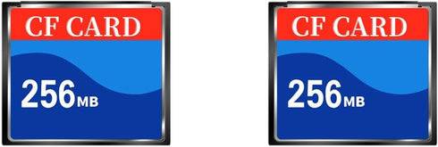 Mrekar High-Performance 256MB CF Card (2-Pack) - Perfect for Cameras, N64 Consoles &