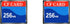Mrekar High-Performance 256MB CF Card (2-Pack) - Perfect for Cameras, N64 Consoles &