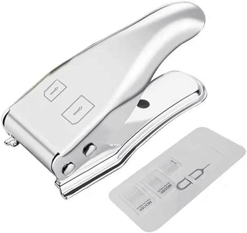 HIYITKS 2-in-1 3 Adapters&1 Sim Card Cutter, Micro SIM/Nano SIM Card Cutter, Cutting SIM Card Standard to Micro/Micro