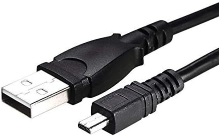 Nikon UC-E6 USB Data Transfer & Charging Cable – Compatible with Df, D5000, D5100, D7100, COOLPIX, 1.5m
