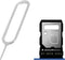 AceSoft Heavy-Duty Single Sim Card Tray SD Slot Holder Replacement w/Ejection Pin Compatible