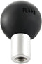 RAM Mounts RAM-B-348U Ball Adapter with 1/4"-20 Threaded Hole, B Size 1" Ball