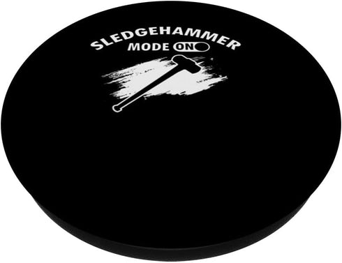 Home Wrecker Design for Fixer Upper and Home Demolition PopSockets Standard PopGrip