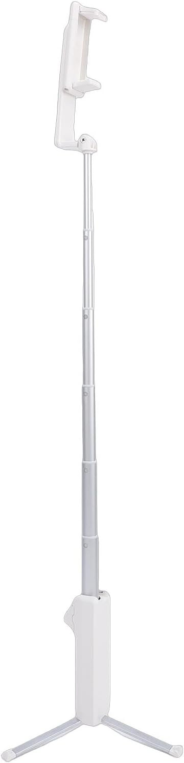 Leftwei 26.77in 360 4-7 Inch Selfie Stick, Extends to Pocket Tripod, Lightweight Phone Mount with Dual Axis Rotation