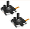Joysticks Replacement Kit for Oculus Quest 2 Controller, DUXICEPIN Joysticks for Meta Quest 2 (2 Pack, Black)