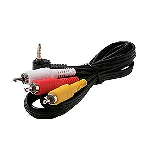 NAC Wire and Cables 6' FT 3.5mm Male 3 RCA Male Cable Camcorder Video Audio RYW