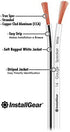 InstallGear 14 Gauge AWG Speaker Wire Cable (100ft - White) | White Speaker Cable | Speaker Wire 14 Gauge | 14 Gauge Wire for Outdoor, Automotive - Marine Speaker Wire by InstallGear