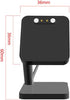 Compatible Charging Stand for Uaue Smart Watch, Lamshaw Desk Holder for Donerton T50S T50H 1.85" Smartwatch (Black)