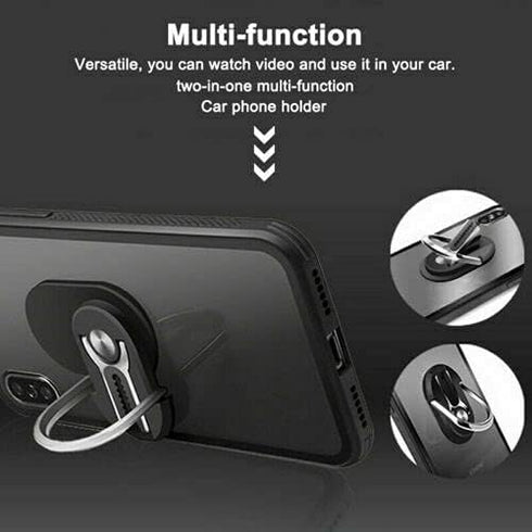 3 in 1 Finger Ring Holder Stand, Car Air Vent Mount, Portable Ring Holder Compatible with All Smartphones