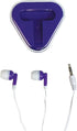 GEDDES Raymond Earphones with Colored Earbud & in-Ear Headphones in Triangular Case (Pack of 12)