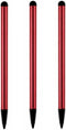 YuanHolumid 3Pcs Red Stylus Pens for Touch Screens,Universal Fine Point iPad Pencil Phone/iPad/Samsung/Android/Tablet