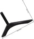 Kisangel Universal Aluminum TV Stand Legs Pair, No-Drill Stable TV Bracket for Small Bedroom Televisions, Heavy-Duty