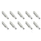URIMPAVIDO 10PCS M3 Thread Self-Locking Metal Clevis Quick Link Steel Clevis for Fix