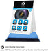 Lens Cleaning Paper Tissue - 6X Booklets/300 Sheets + Double Sided Cleaning Cloth for Camera Lenses & Electronic Screens
