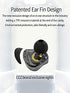 Keephifi Melody Ear Earbuds Wired with HD Microphone, In Ear Monitor Headphones for Running and Conferencing