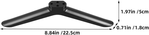 Levemolo 2 40-inch Pairs Television Base Pedestal Legs with Screws for Tv Stand Replacement, Universal Tabletop Support