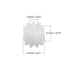 10pcs 9 092A Othmro Plastic Gears Teeth Model Reduction Gear Plastic Worm Gears for RC Car Robot Motor