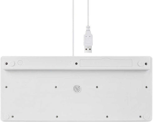 USB Mini Keyboard with Chocolate Buttons, Stylish Portable Ultra Slim for Mac and PC