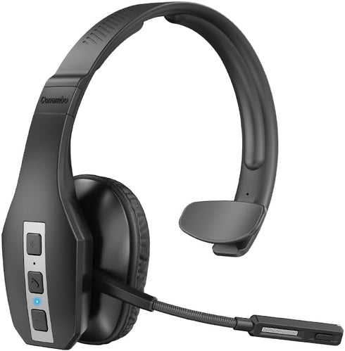 Conambo Bluetooth Headset with Microphone, Trucker Bluetooth Headset with CVC8.0 Noise Cancelling, 35Hrs HD Talktime