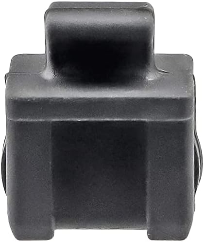 Pack of 30 SFP Silicone Protectors, Cap Port Cover Anti Dust, 14mmx12mmx17mm Black