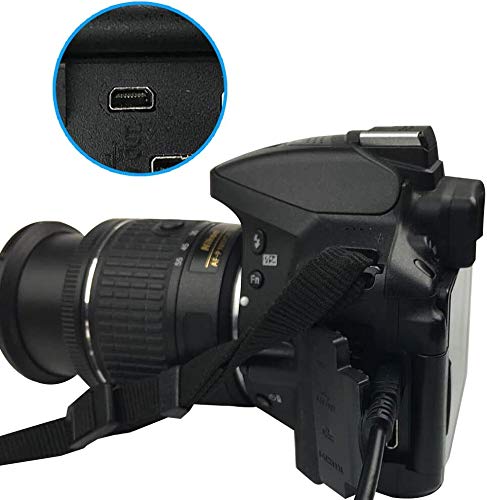 Replacement UC-E6 USB Cable Photo Transfer Cord Compatible with Nikon CoolPix, L, D, P Series Digital Camera D3300,