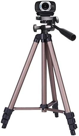 AceTaken C920s C925e C922x C930e C920 C615-50 inches Webcam Tripod, Camera Tripod Mount Stand Compatible with Logitech
