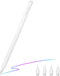 Stylus Pen for iPad with Tilt-Pressure Sensitivity, Multi-Point Anti-False-Touch Function, Fast Charging (White)