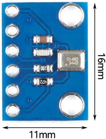2Pcs SPH0645 Digital Microphone Sensor Module, Low Power Sound Microphone, 1.6-3.6V Sound Detector Module