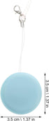 NUOBESTY 12 Pcs Macaron Phone Screen Cleaner Wipes, Decorative Pendant Lanyards, Random Color