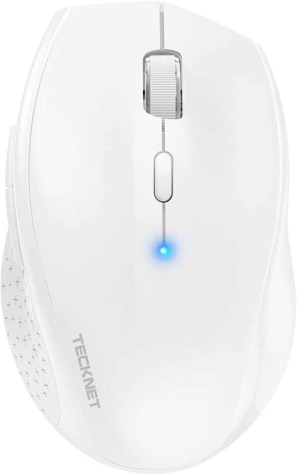 TECKNET Bluetooth Mouse, 4800 DPI Wireless Mouse, 2-Year Battery, 6 Adjustable DPI, Compatible with Laptop/PC