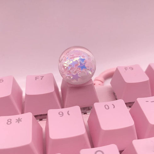 Crystal Ball Keycap Esc Keycaps, DIY Custom Keycap Replacement for Cherry MX Switch, Personality Gift