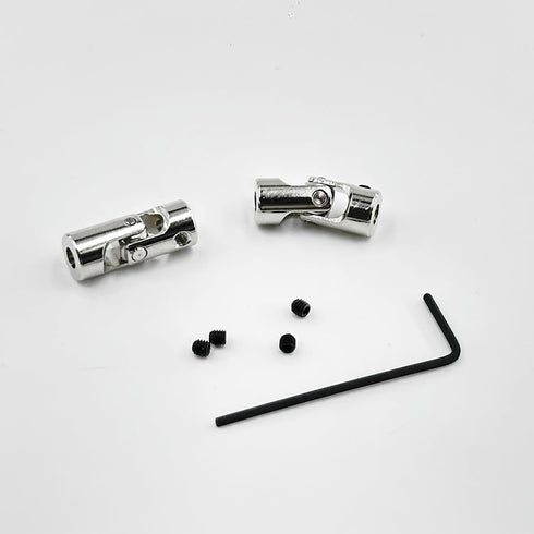 URIMPAVIDO 2PCS (4mm 4mm) RC Car Boat Shaft Coupler Motor Connector Coupler Universal Joint Coupling for RC Car Truck