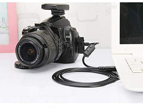 Replacement UC-E6 UC-E23 UC-E17 USB Cable Photo Transfer Cord Compatible with Nikon Digital Camera SLR DSLR D3200 D3300