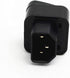 ANRANK IC141320AK UPS Power Adapter, IEC C14 to Universal Female EU US UK AU C13 Socket, 2 Pack