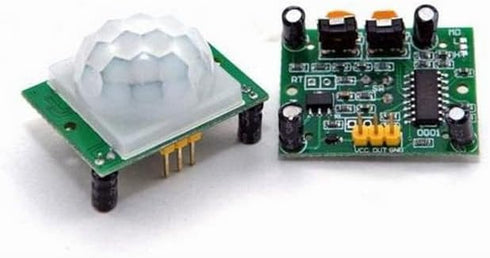 5pcs HC-SR501 PIR Infrared Motion Sensor, Human Body IR Movement Detector Module for Arduino, Raspberry Pi