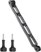 Aluminum Alloy Extension Arm for Gopro, Metal Pole Mount for Gopro 10 Black, Hero 9/MAX/8/7/6, Insta 360 One RS