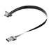xiwai 2.0M USB 2.0 Type-A Male to USB-C Type-C Male Data Flat Slim FPC Cable for FPV, Disk & Phone