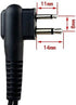 2 Pin Transparent Acoustic Tube Earpiece/Headset for Motorola Two Way Radio CP200, CLS1110, CLS1410 Walkie Talkies