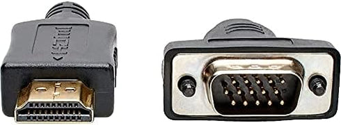 Tripp Lite HDMI to VGA + Audio Adapter Converter Cable, Active Low Profile HD15 M/M 15ft