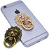 3Pcs Phone Holder Metal Lion Mobile Phone Ring Stand, Universal Desktop Bracket Retro Style