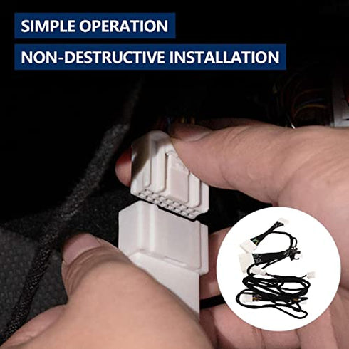 Speaker Activation Wire Harness for Model 3 2022, Left Hand Drive, Audio Modification Cable Kit