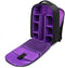 Waterproof Large Camera Backpack Shoulder Bag for Canon Nikon Sony SLR/DSLR Digital Lens, Purple Travel Case