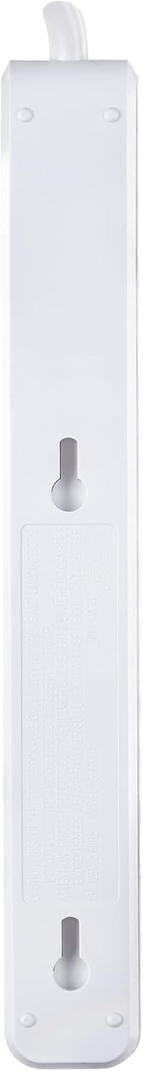 CyberPower GS60304 Power Strip, 6 Outlets, 3 Foot Power Cord, White