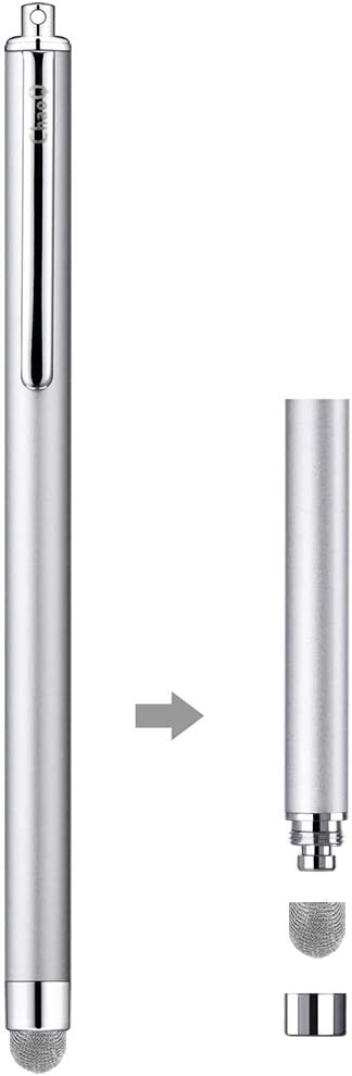Replaceable Mesh Fiber Tips Stylus Pen, 0.27 Inches (7 mm), Pack of 10