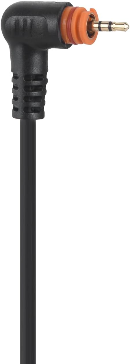 Motorola SL300 TLK100 Walkie Talkie Two Way Radio Shoulder Mic Remote Speaker Microphone with 3.5mm Earpiece (Black),